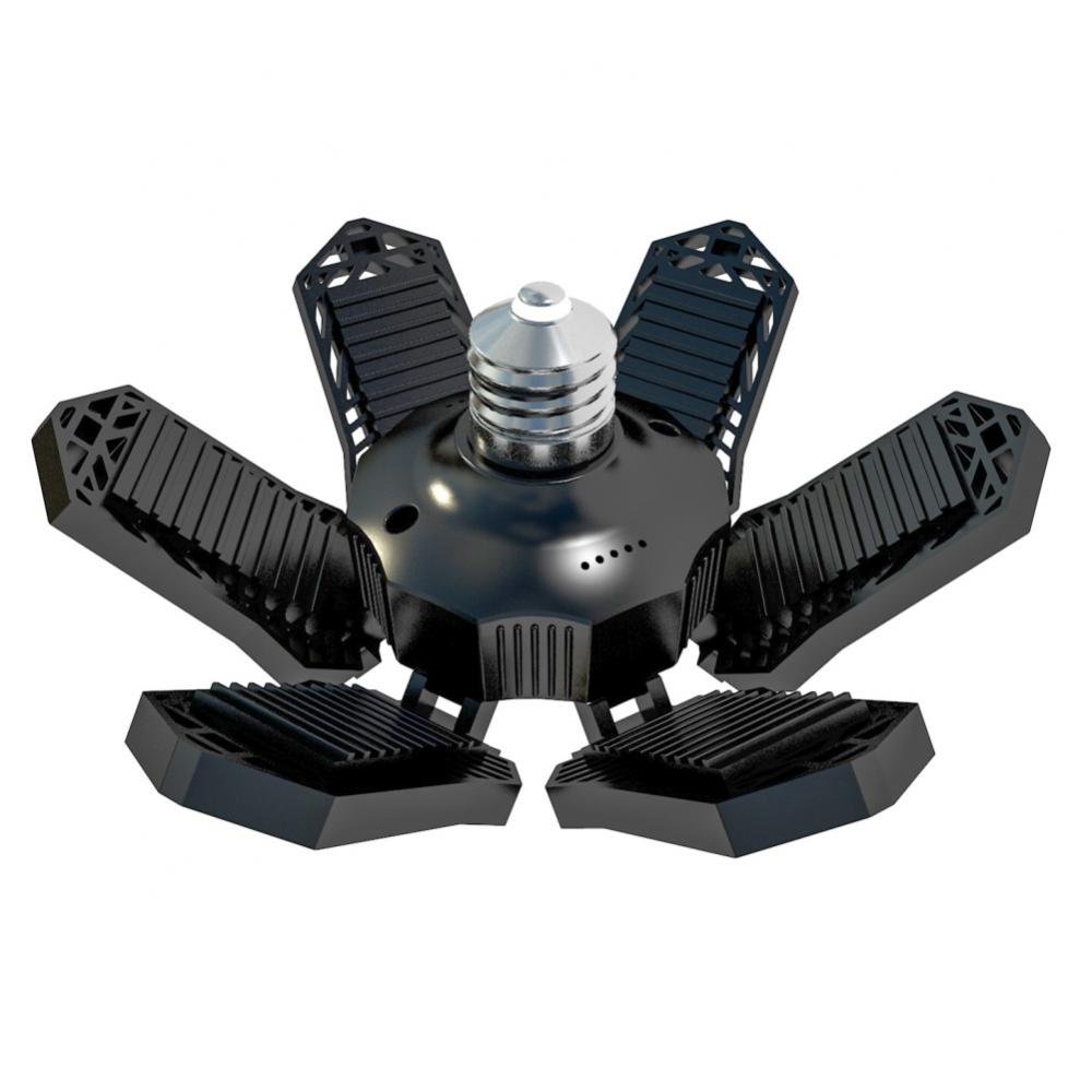 Mini Led Garage Licht E27 Hoge Bay Lamp Magazijn Energiebesparing 90 ° Opvouwbare Plafond Verlichting Voor Magazijn Workshop Verlichting