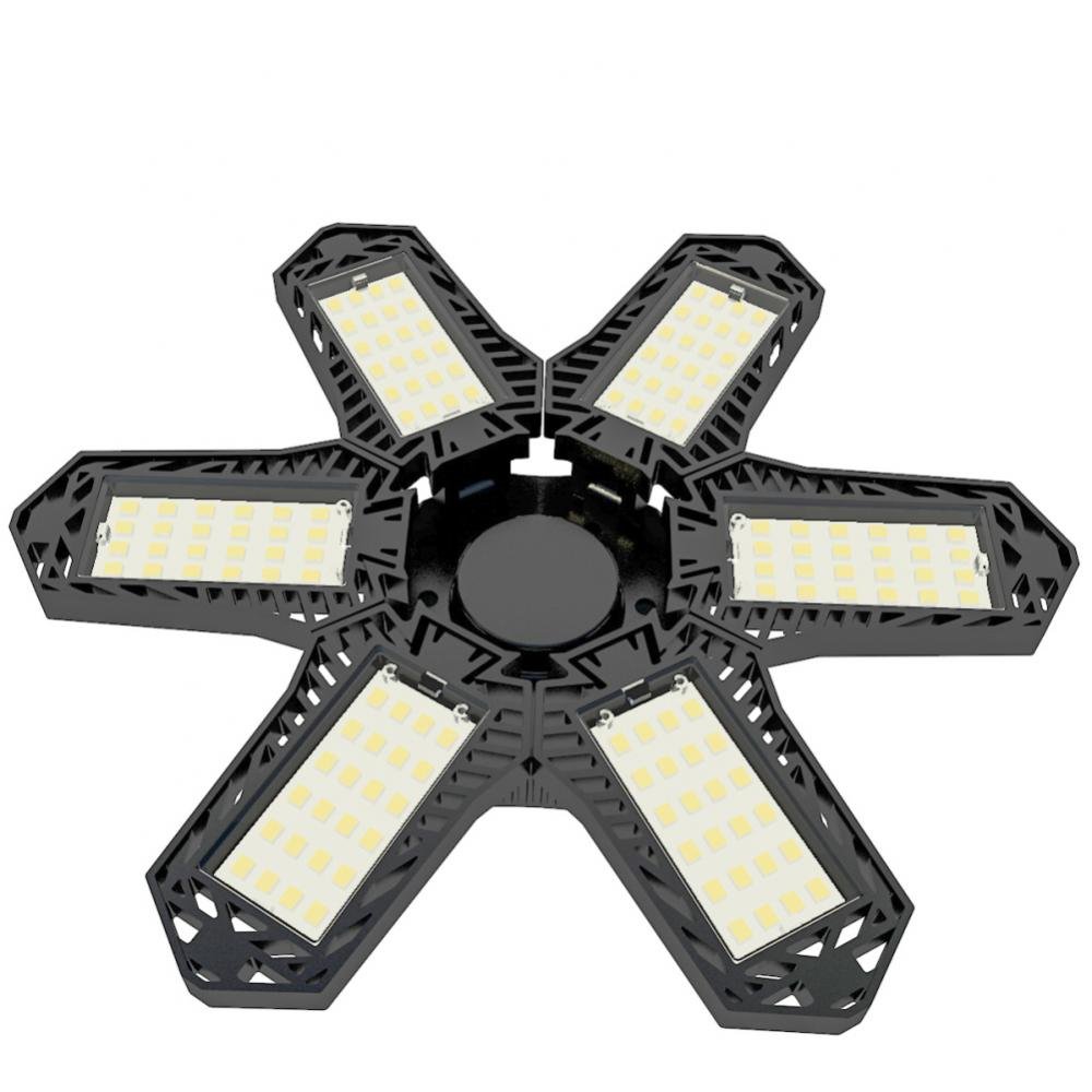 Mini Led Garage Licht E27 Hoge Bay Lamp Magazijn Energiebesparing 90 ° Opvouwbare Plafond Verlichting Voor Magazijn Workshop Verlichting