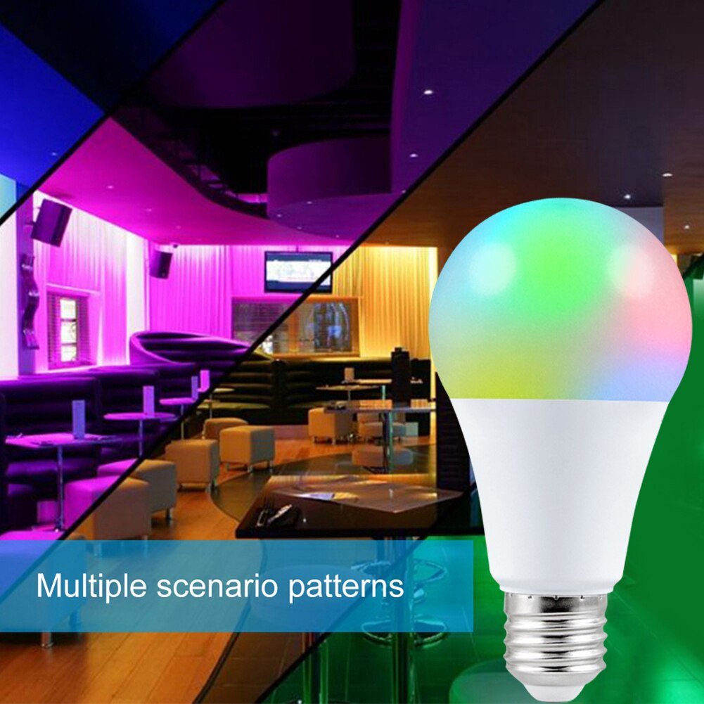 5/10/15/20/25W Kleurrijke Smart Lamp Met Afstandsbediening Slimme Lamp straling-Gratis Energiebesparende Voor Holiday Party Decor