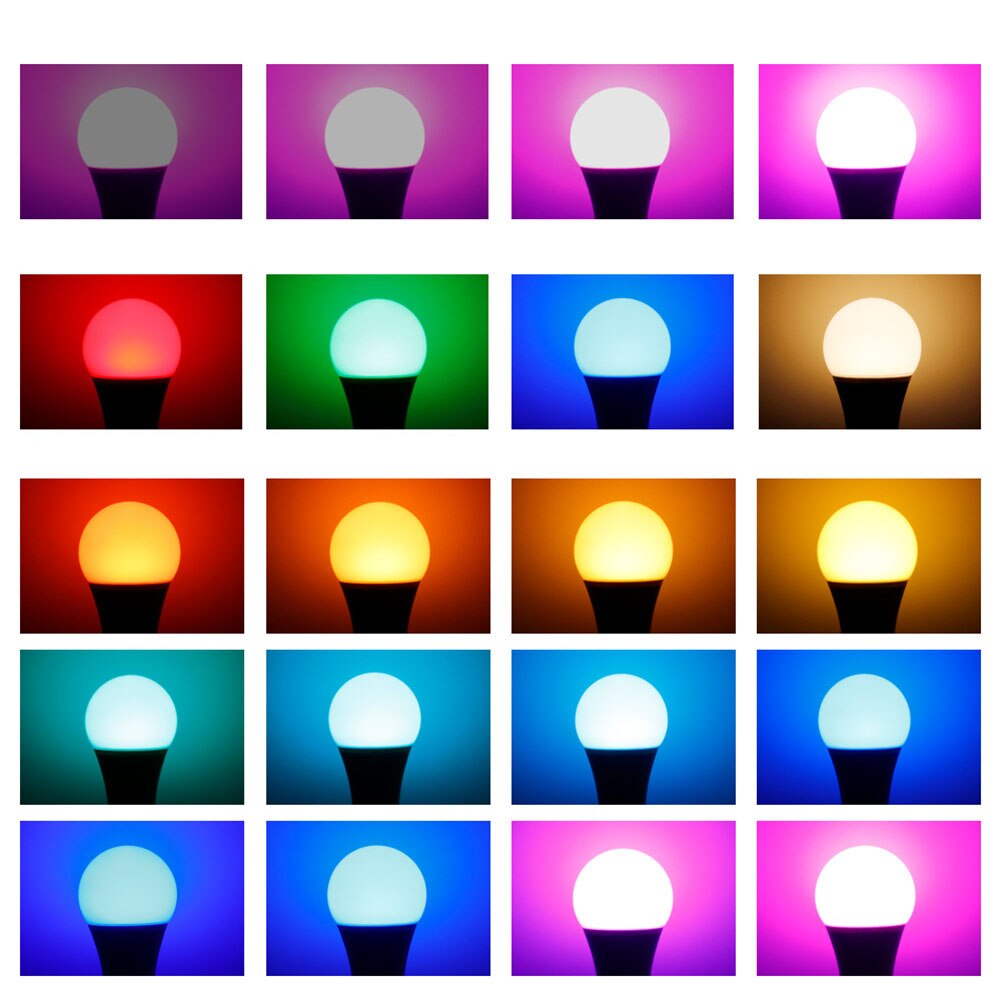 5/10/15/20/25W Kleurrijke Smart Lamp Met Afstandsbediening Slimme Lamp straling-Gratis Energiebesparende Voor Holiday Party Decor 5/10/15/20/25W Kleurrijke Smart Lamp Met Afstandsbediening Slimme Lamp straling-Gratis Energiebesparende Voor Holiday Party Decor