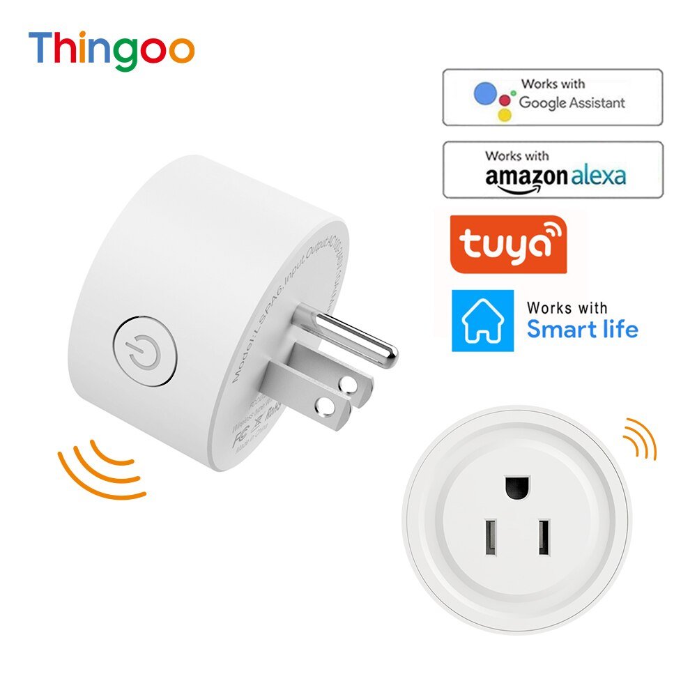 Timing Functie Afstandsbediening Stopcontact 10A Smart Plug Us Wifi Amerikaanse Outlet Voor Alexa Google Home Tuya Smartlife App Timing Functie Afstandsbediening Stopcontact 10A Smart Plug Us Wifi Amerikaanse Outlet Voor Alexa Google Home Tuya Smartlife App
