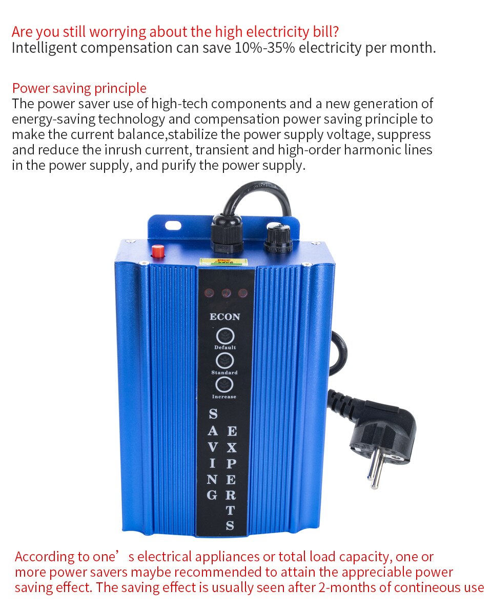 3 Modus Elektriciteit Energie Saver Factor Saver Plug In Elektrische Besparing Doos Elektrische Bill Killer Energie Energiebesparende Apparaat 3 Modus Elektriciteit Energie Saver Factor Saver Plug In Elektrische Besparing Doos Elektrische Bill Killer Energie Energiebesparende Apparaat