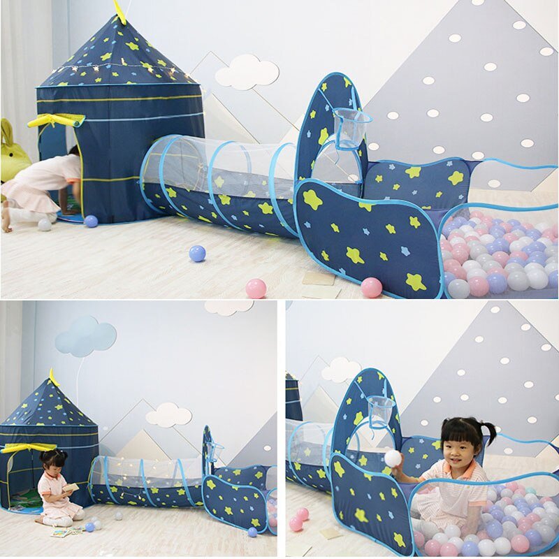 3 In 1 Kinderen Tent Huis Speelgoed Bal Zwembad Draagbare Kinderen Tipi Tenten Huis Bal Pit Pool Tent Kids Verwijderbare tent Geschenken 3 In 1 Kinderen Tent Huis Speelgoed Bal Zwembad Draagbare Kinderen Tipi Tenten Huis Bal Pit Pool Tent Kids Verwijderbare tent Geschenken