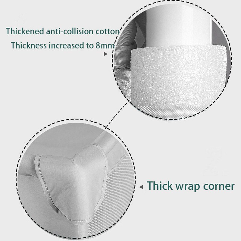 Nieuwe 2M * 2M Kinderen Kinderbox Met Foam Protector Baby Veiligheid Hek Kids Bal Pit Box Voor baby 'S Indoor Speelgoed Baby Speeltuin