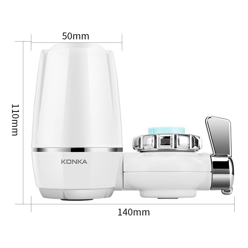 Konka Tap Waterzuiveraar Wasbare Keramische Keuken Kraan Percolator Water Filter Filtro Roest Bacteriën Verwijderen Vervanging Filter
