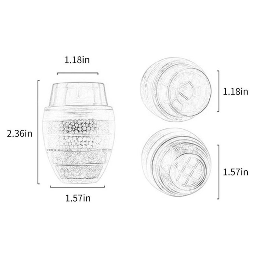Huishouden Actieve Kool Water Filter Mini Keuken Kraan Waterzuiveraar Zuiverende Plant Filtratie Cartridge
