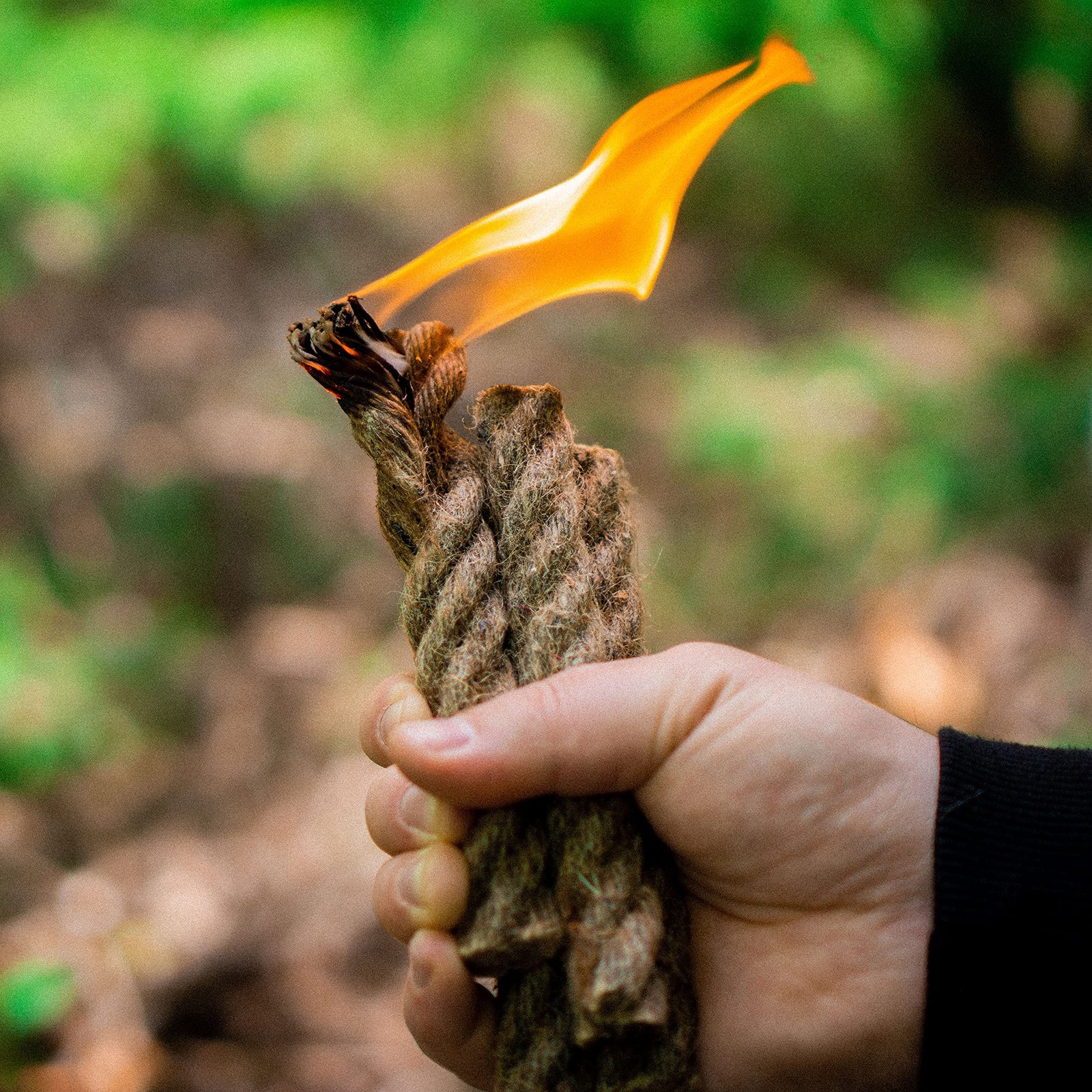 Stuff Vet Touw Uw Survival Tondel Voor Fire Steel Zeer Brandbare En Lange Brandduur Waterdicht Voor Haard, hobo Fornuis