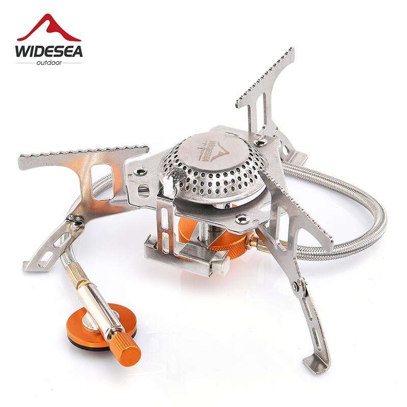 Widesea Camping Gasfornuis Outdoor Toeristische Brander Sterke Brand Heater Toerisme Fornuis Survival Oven Levert Apparatuur Picknick