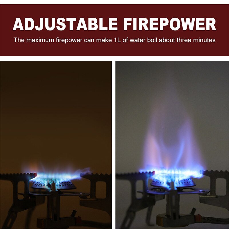 Widesea Camping Gasfornuis Outdoor Toeristische Brander Sterke Brand Heater Toerisme Fornuis Survival Oven Levert Apparatuur Picknick