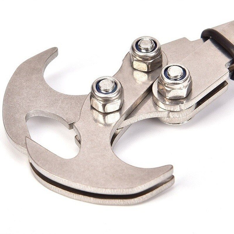 Vouwen Zwaartekracht Grab Haak Outdoor Rock Klimmen Redding Klauw Survival Bergbeklimmen Haak Tool Multifunctionele Rvs