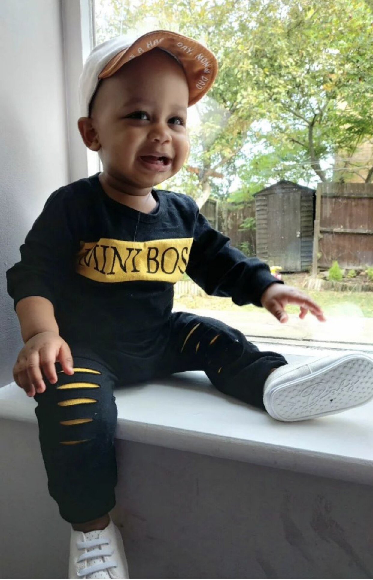 Baby Baby Jongens Meisjes Kleding Pasgeboren Herfst Lange Mouw Brief Katoen Tops Casual Broek Peuter Kleding Outfit Set Fall 0-24M