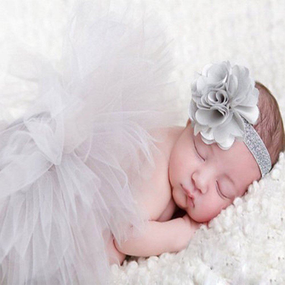 Baby Pak Hoofdband Set Kleding Baby Meisje Zomer Jurk Schattige Prinses Pasgeboren Outfit Kostuum Fotografie Props Accessoires