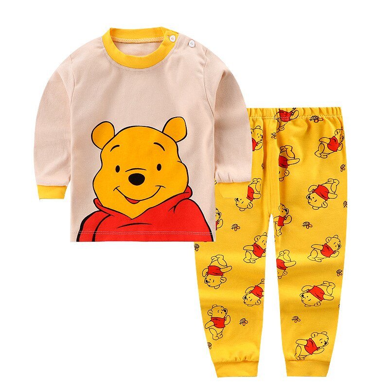 Baby Kleding Katoen Jongens En Meisjes Baby Ondergoed Set Kinderen Herfst Kleding Lange Broek Thuis Kinderen Pasgeboren Kleding