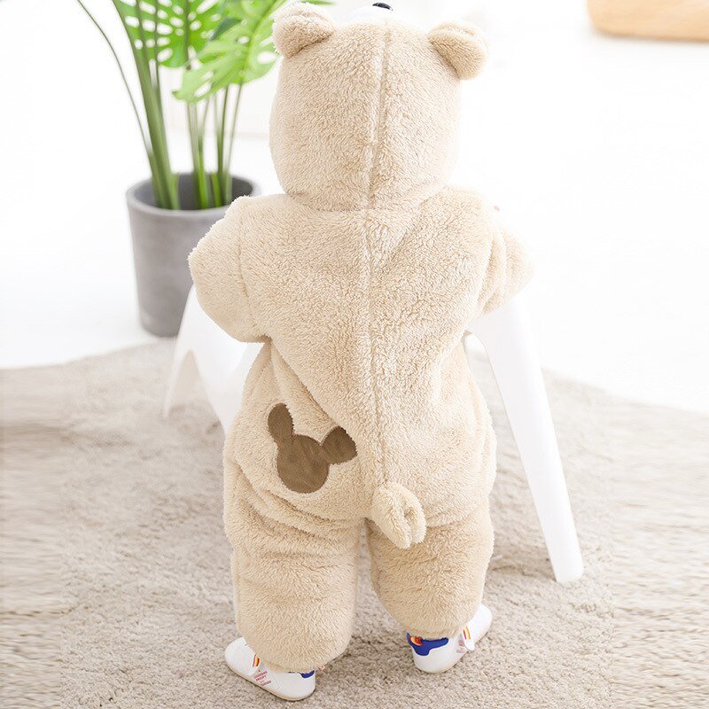 Baby Girl Boys Overall Winter Romper For Baby Jumpsuit Kids Carnival Costume Infant ClothingBaby Winter Clothes For Newborn