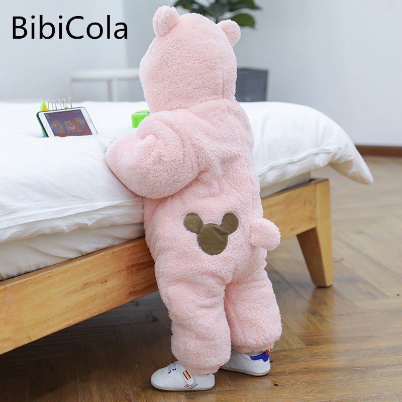 Baby Girl Boys Overall Winter Romper For Baby Jumpsuit Kids Carnival Costume Infant ClothingBaby Winter Clothes For Newborn