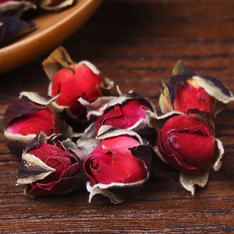 Gedroogde Roos Bud Natuurlijke Droge Bloemen Organische Rose Bloemen Geurende Fruit Thee Keuken Voedsel Wedding Party Decoratie Air Verfrissende