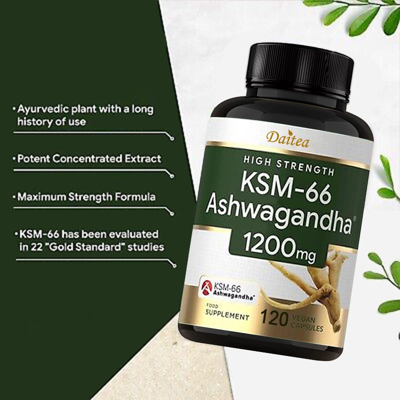 Organische Ashwagandha - Testosteron Supplement Voor Gezondheid, Energie En Uithoudingsvermogen, Spiermassa