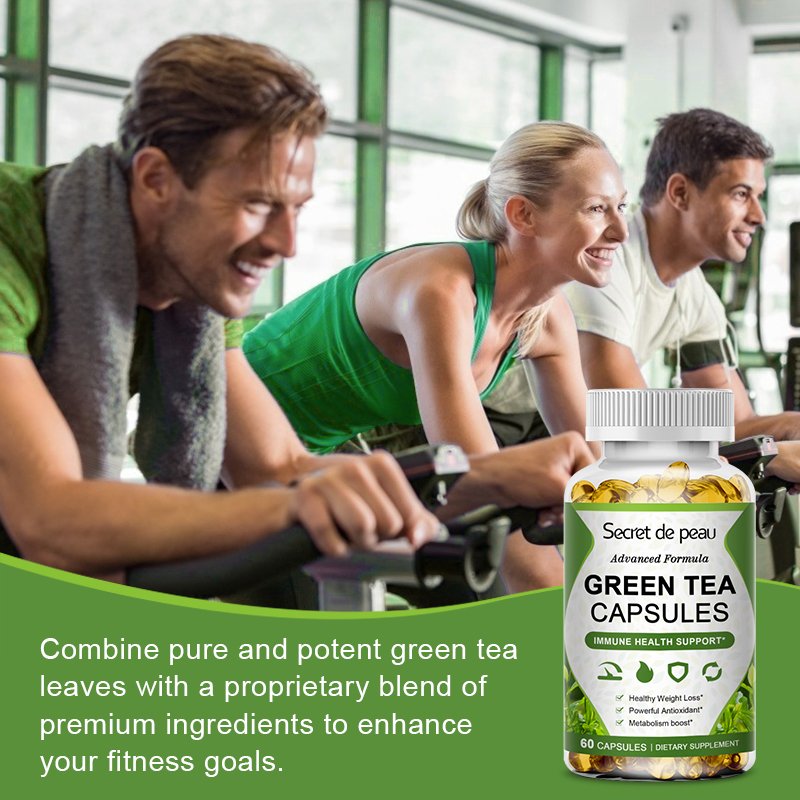 Sdp Kruiden Biologische Groene Thee Extract Capsules Antioxidanten Verbeteren Metabolisme & Spijsvertering Body Beeldhouwen Gezondheidszorg Supplement