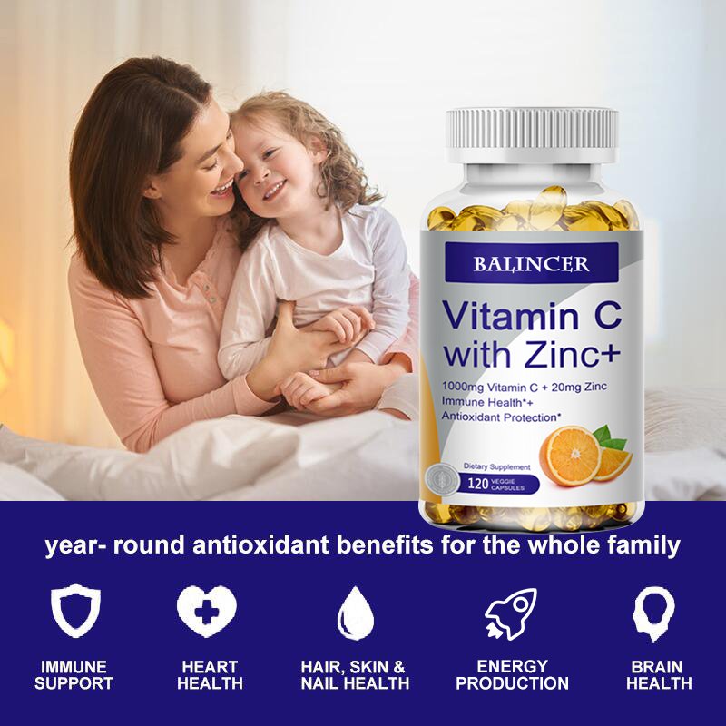 Organische Vitamine C Capsules-Whitening En Hydraterende, Anti-Rimpel, Anti-Aging, Boost Immuniteit, anti-Oxidatie, Boost Energie