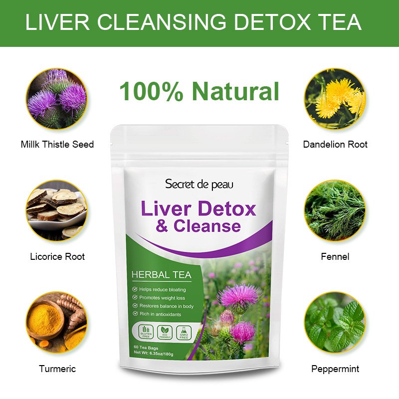 Sdp Dieet Natuurlijke L-Iver Detox Thee Opruimen Van Warmte Ontgiftende Ondersteunt Lever Metabolisme Organic Herbal L-Iver gezondheid Voedsel Thee