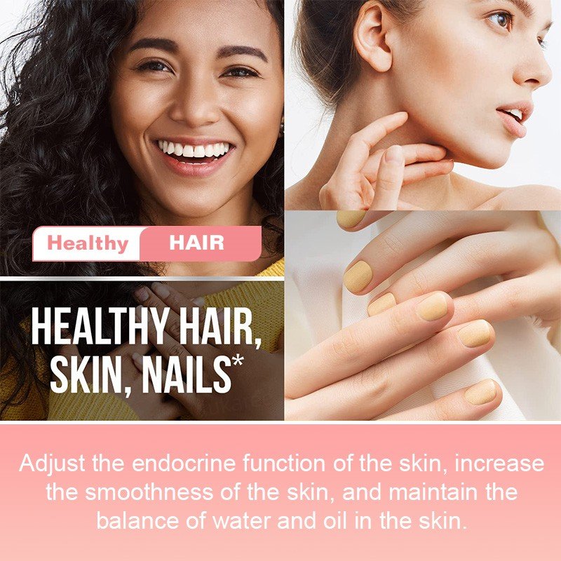 Lukaree Organische Collageen Capsules Whitening Huidverzorging Hydraterende Anti-Rimpel Anti-Aging Gezondheid Voedsel Vitamine C Supplementen