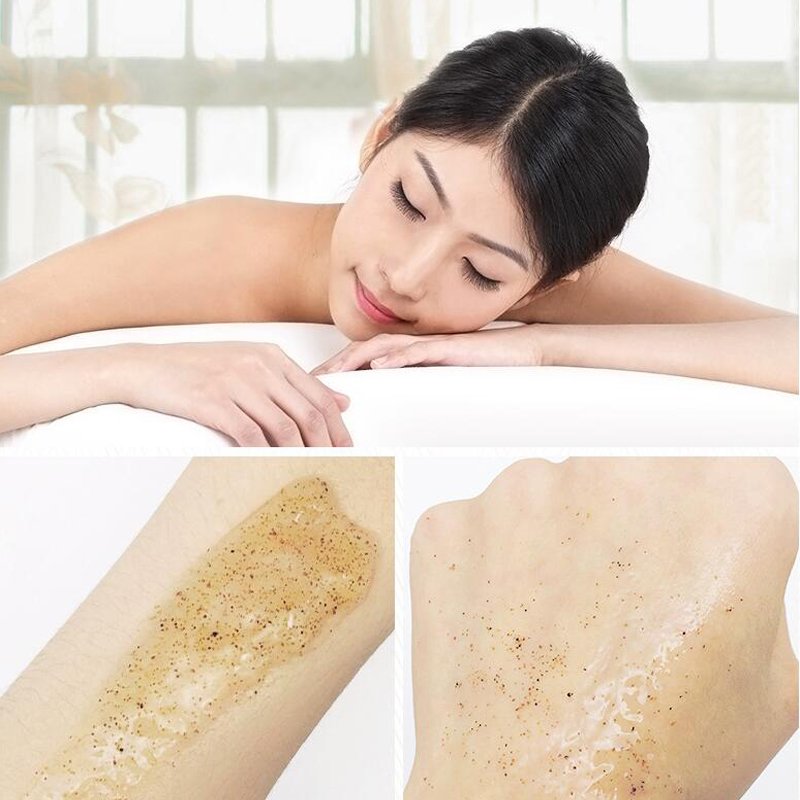 Exfoliërende Gel Body Scrub Crème Shea Butter Fruit Komkommer Amandel Huid Whitening Gaan Cutine Dode Huid Hydraterende Lichaamsverzorging 120G Exfoliërende Gel Body Scrub Crème Shea Butter Fruit Komkommer Amandel Huid Whitening Gaan Cutine Dode Huid Hydraterende Lichaamsverzorging 120G