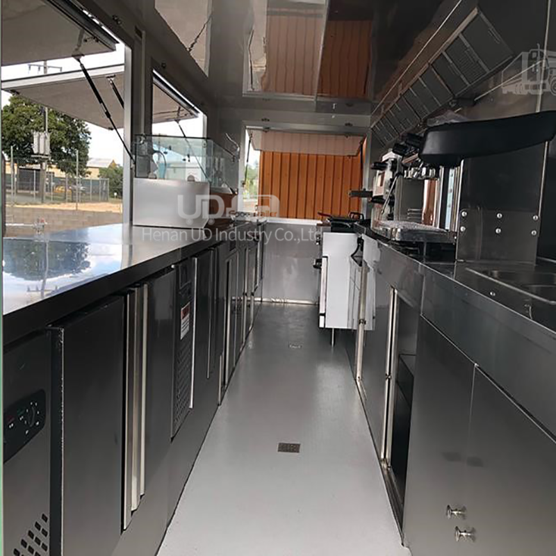 Voedsel Trailer Mobiele Keuken Apparatuur Commerciële Street Food Winkel Ijs Winkelwagen Mini Reizen Trailer Halal Vegan Food Truck