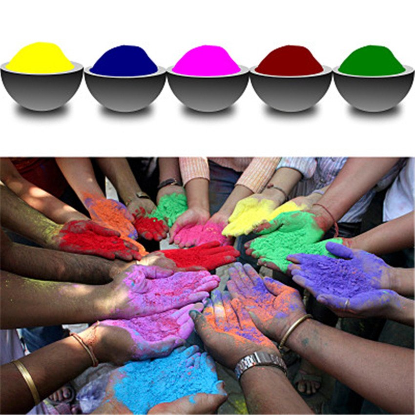 100 G/zak Gekleurde Poeder Voor Holi Party Novelty Festival Regenboog Maïsmeel Funny Gadgets Kleurrijke Poeder Gags Bananasplit 100 G/zak Gekleurde Poeder Voor Holi Party Novelty Festival Regenboog Maïsmeel Funny Gadgets Kleurrijke Poeder Gags Bananasplit