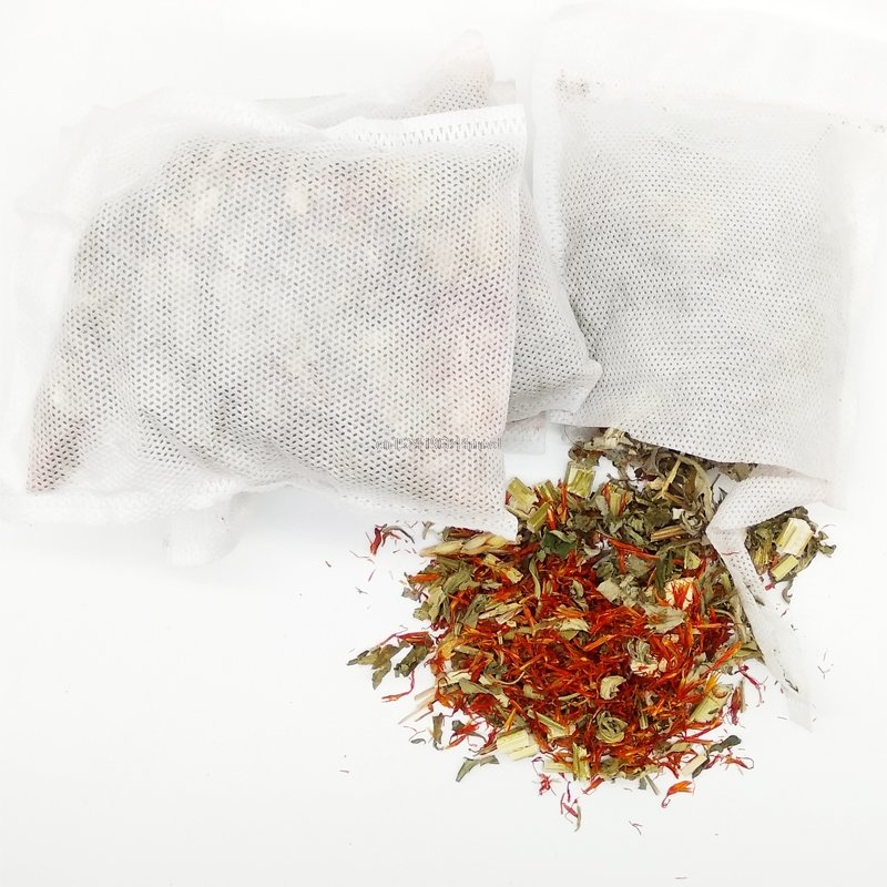 Chinese Geneeskunde Voeten Poeder Thuis Gezondheid Saffloer Gember Alsem Moxa Motherwort Voetverzorging Bad Spa Bubble Soak Ai Kruiden Zak