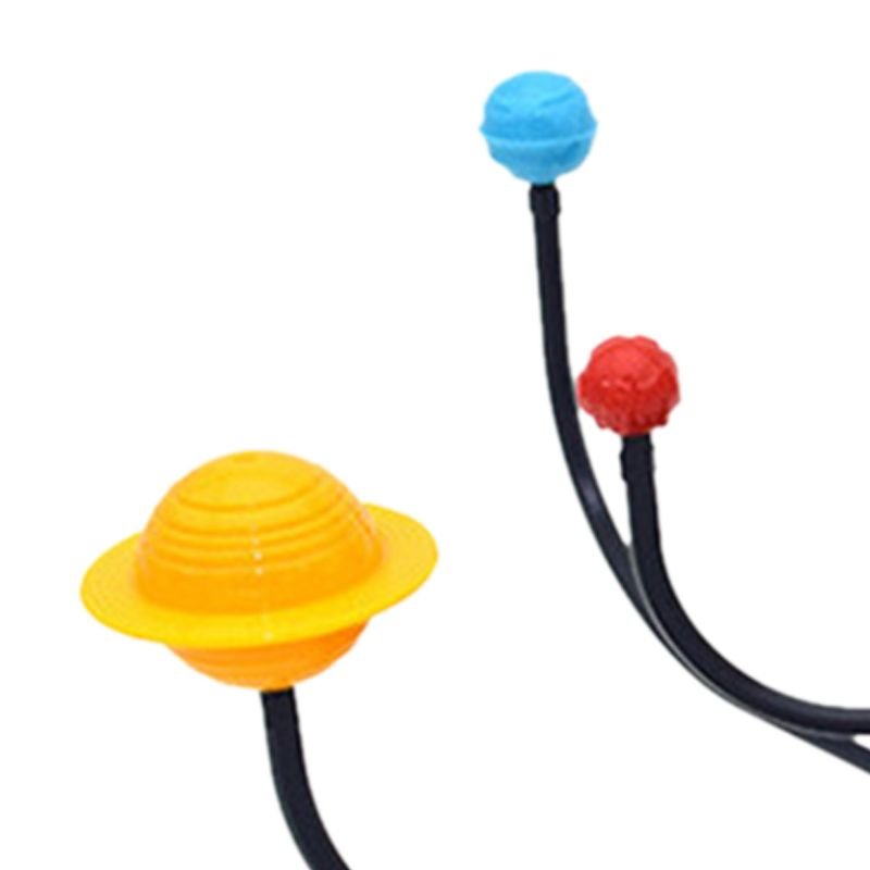 1Set Zonnestelsel Negen Planeten Model Science Kit Diy Montage Ouder-kind Interactie Planetarium Speelgoed Kinderen Educatief Speelgoed