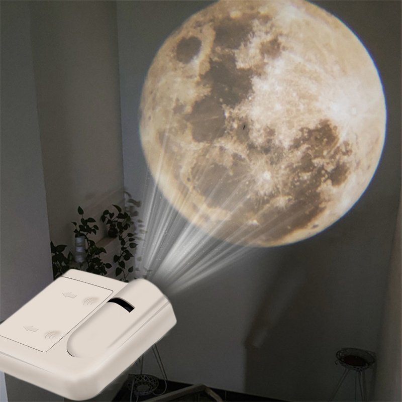 Maan Planeet Projectie Licht Creatieve Achtergrond Lichtgevende Aarde Projector Fotografie Licht Verjaardagsfeestje Decoratie Gift