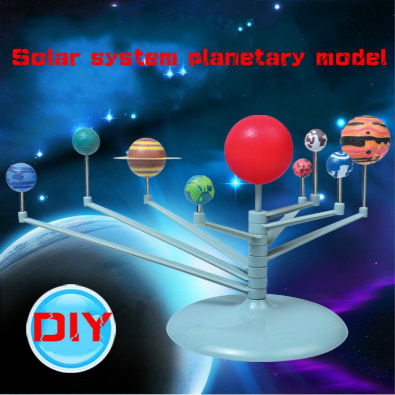Kinderen Educatief Diy Negen Planeten In Zonnestelsel Planetarium Schilderen Wetenschap Onderwijs Model Astronomie Kantoor Wereldbol