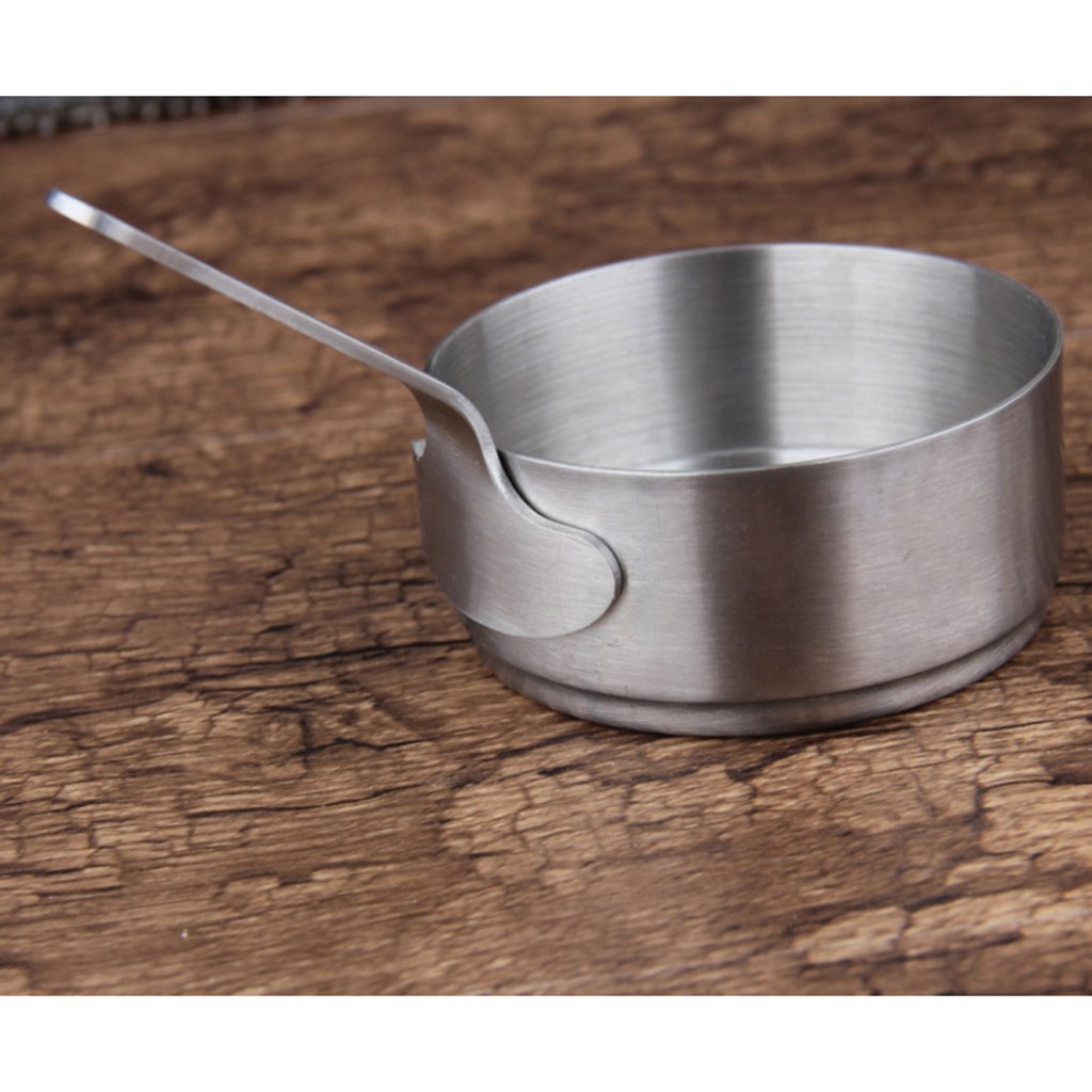 Roestvrij Staal Steelpan Melk Warming Pot Kookpot Kleine Pan Voor Melk Eieren Babyvoeding Steak Saus