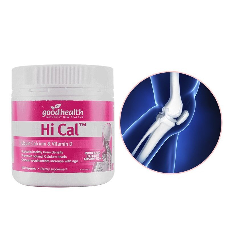 Goede Gezondheid Vloeibare Calcium Vitamine D3 150 Capsules Gezonde Bone Dichtheid Tanden Gewrichten Spieren Osteoporose Behandeling Supplementen