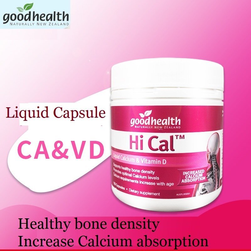 Goede Gezondheid Vloeibare Calcium Vitamine D3 150 Capsules Gezonde Bone Dichtheid Tanden Gewrichten Spieren Osteoporose Behandeling Supplementen