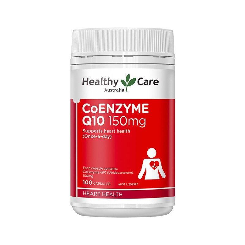 Gezonde Zorg Co-enzym CoQ10 Capsules Mannen Vrouwen Hart Gezondheid Supplementen Fysieke Prestaties Cardiovasculaire Systeem Energie Niveaus