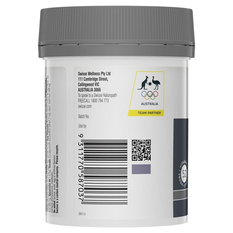 Australië Swisse Mannen Verbinding Multivitaminen 120 Tabletten + Mannen Vitaliteit 120 Tabletten Uithoudingsvermogen Maca Oyster Zink Kangoeroe Supplementen