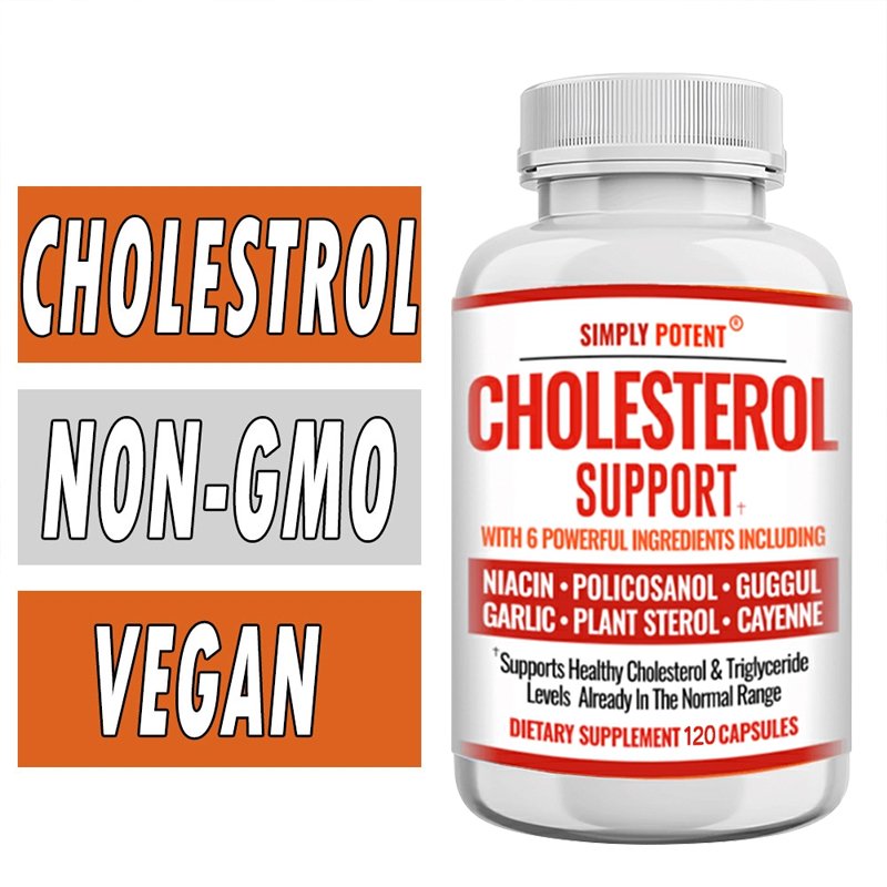 Gezonde Voedingssupplement-Verlaagt Hoge Cholesterol, Helpt Metabolisme, Verbrandt Vet, Verliest Gewicht, Helpt Bloedstroom