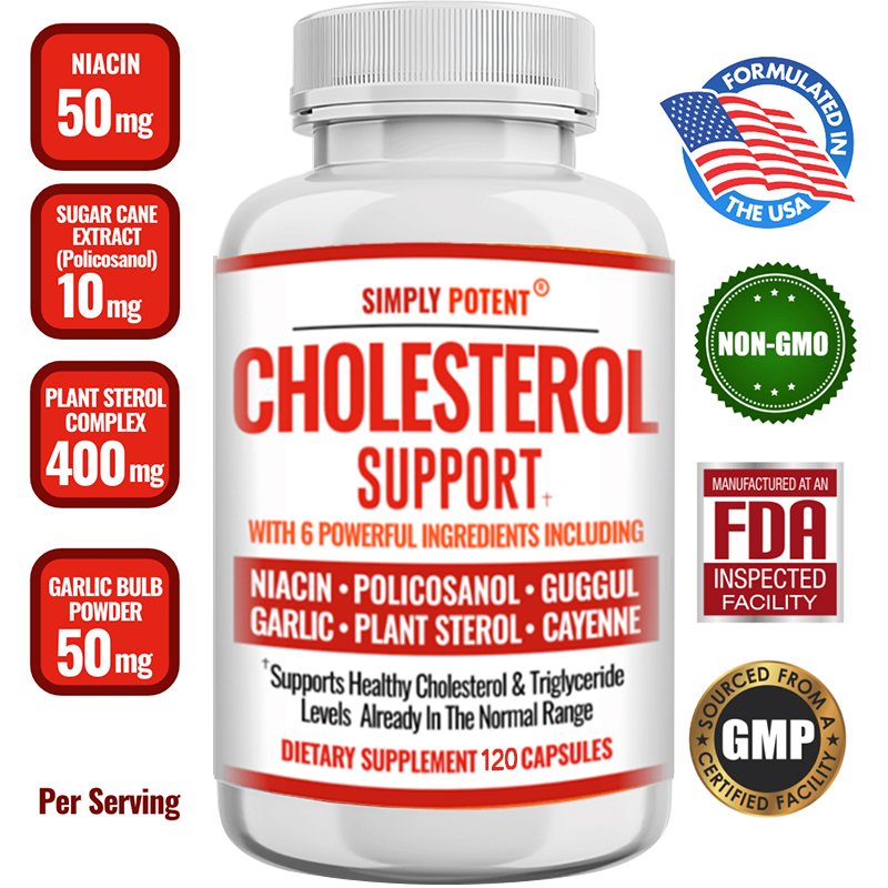 Gezonde Voedingssupplement-Verlaagt Hoge Cholesterol, Helpt Metabolisme, Verbrandt Vet, Verliest Gewicht, Helpt Bloedstroom