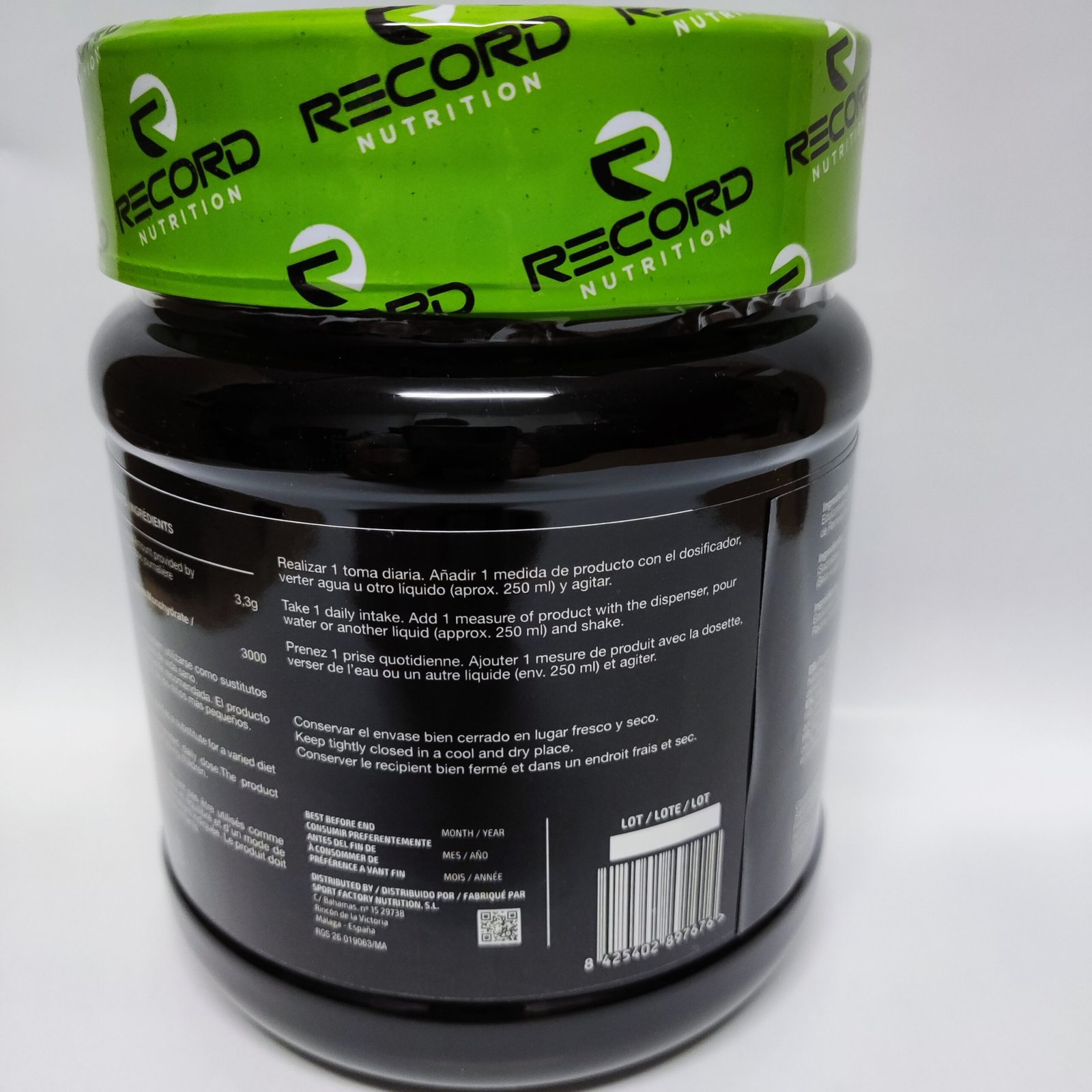 Pure Creatine Monohydrate 300GR Watermeloen Smaak Voor Spiermassa Toenemende, Hoge Intensiteit Workouts, vertragingen Vermoeidheid En Verhoogt Sport Prestaties, Instant Energie, Gezonde Voeding