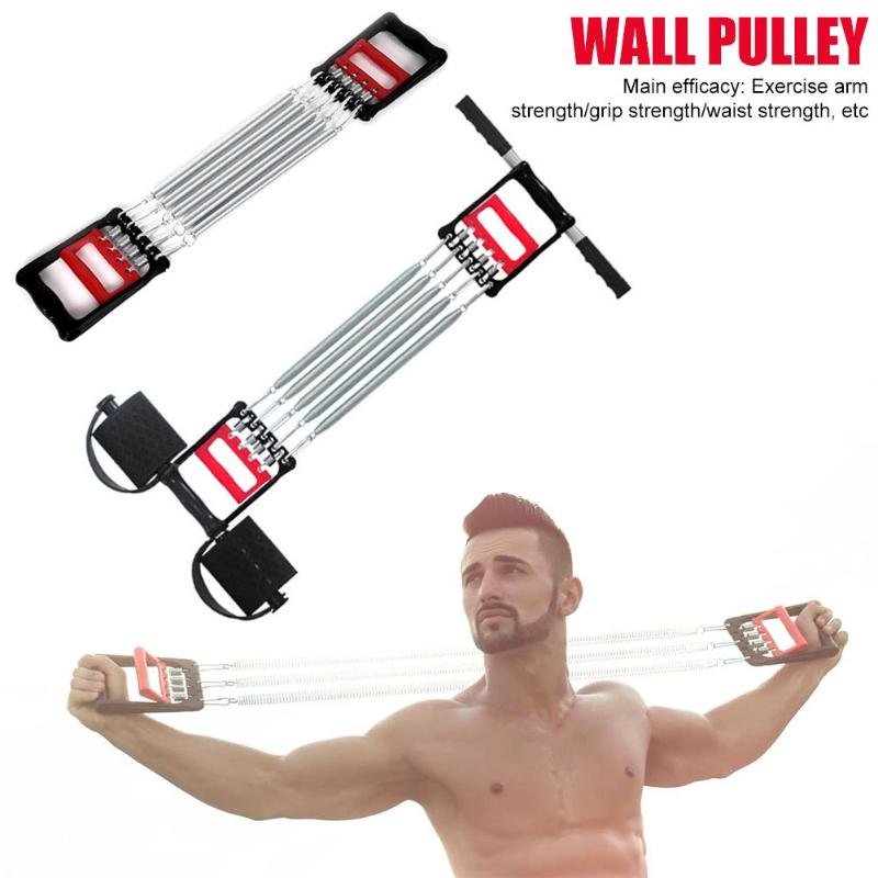 Lente Borst Ontwikkelaar Expander Mannen Spanning Puller Fitness Rvs Spieren Oefening Workout Apparatuur Weerstand Bands Lente Borst Ontwikkelaar Expander Mannen Spanning Puller Fitness Rvs Spieren Oefening Workout Apparatuur Weerstand Bands