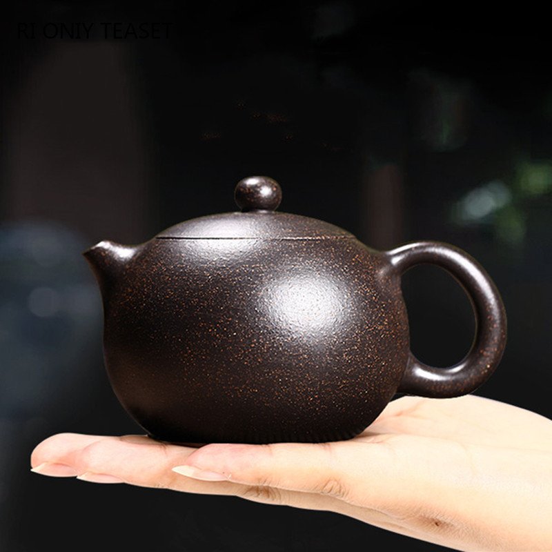 Yixing Paarse Klei Theepot Beroemde Handgemaakte Bal Gat Filter Xishi Tea Pot Chinese Authentieke Zisha Thee Set Waterkoker Aangepaste Geschenken