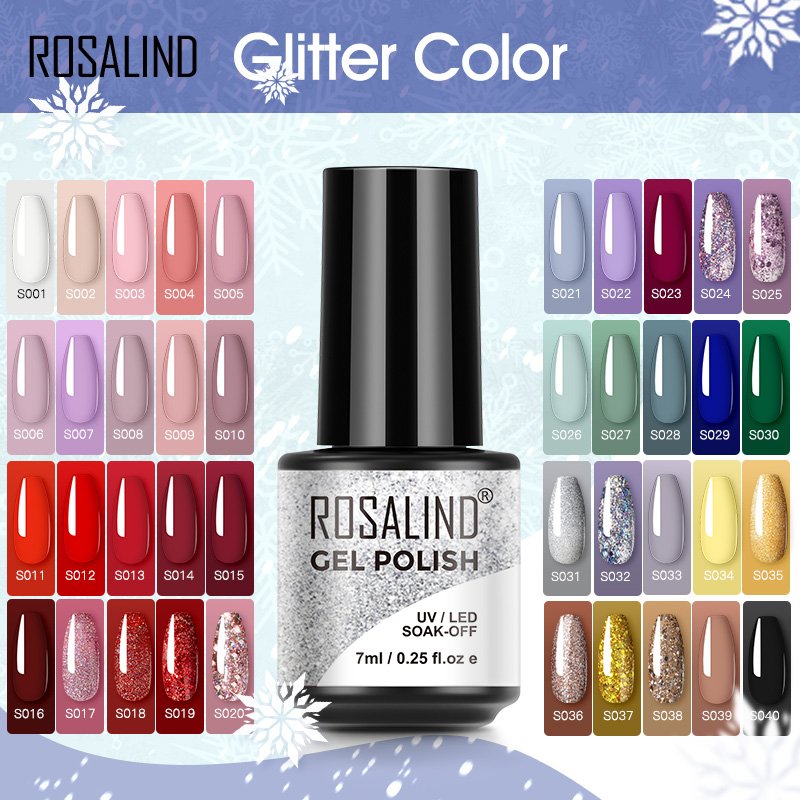Rosalind Nagellak Rood Geel Serie Gel Vernissen Alle Voor Manicure Nagels Art Base Top Coat Uv Semi Permanente Nail gellak