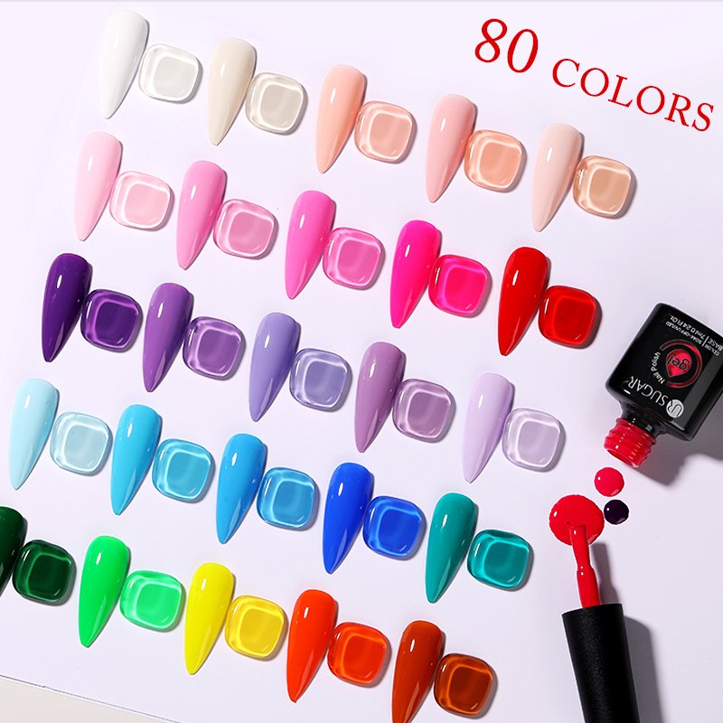 Ur Suiker 7Ml Glazen Fles Gel Nagellak Lente Zomer Semi-Permanente Vernis Losweken Uv Led Gel vernissen Alle Voor Manicure