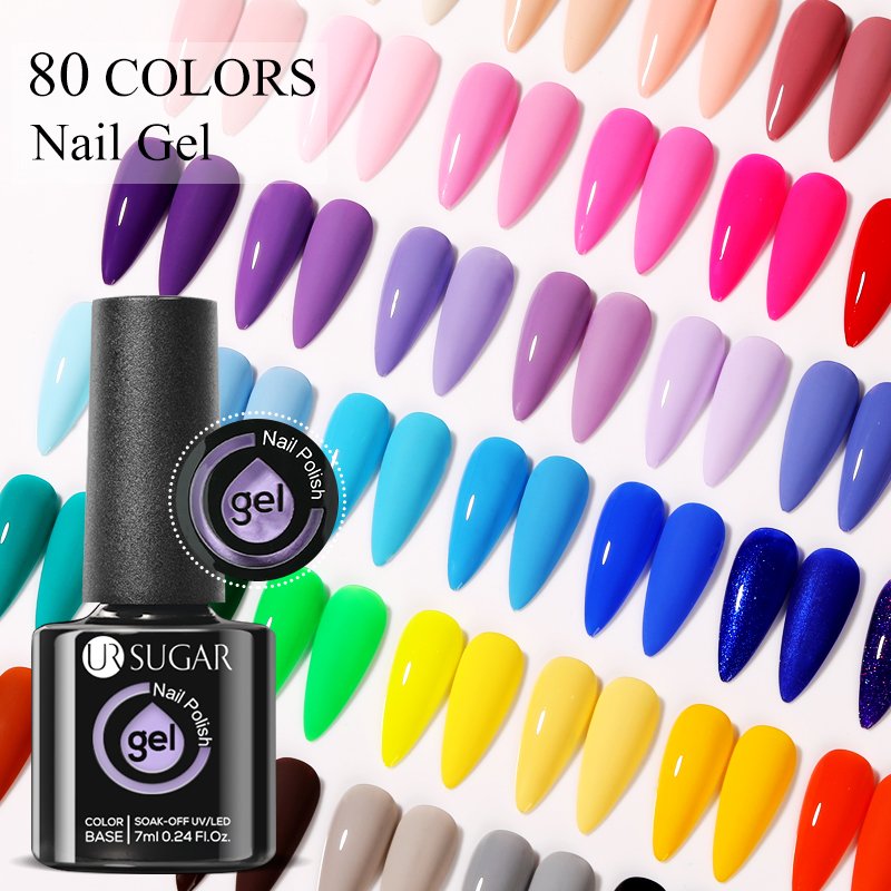Ur Suiker 7Ml Glazen Fles Gel Nagellak Lente Zomer Semi-Permanente Vernis Losweken Uv Led Gel vernissen Alle Voor Manicure