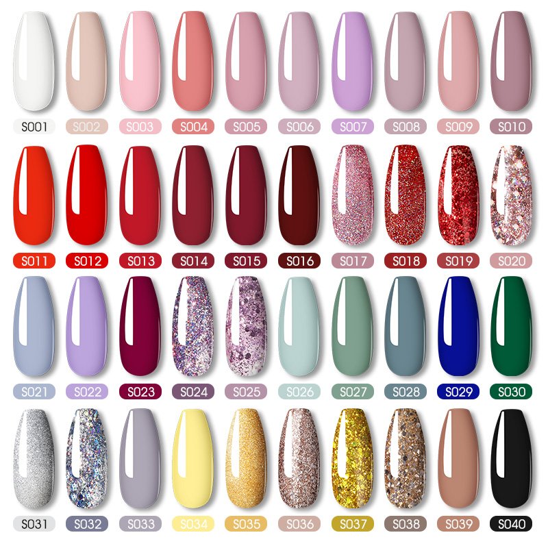 Rosalind Glitter Nagellak Semi Permanente Alle Voor Manicure Nails Art Uv Led Hybrid Vernissen Base Top Coat Soff Off gel Nail