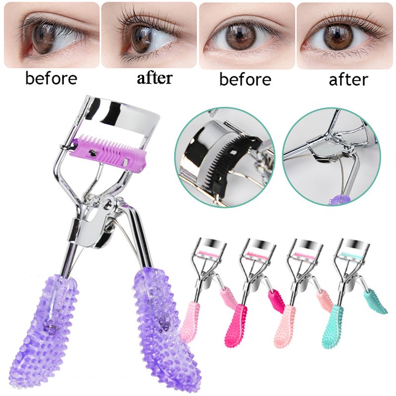 Vrouwen Wimperkruller Fits All Eye Vormen Lash Curler Pincet Langdurige Professionele Oog Make-Up Voor Schoonheid tools Lash Clip