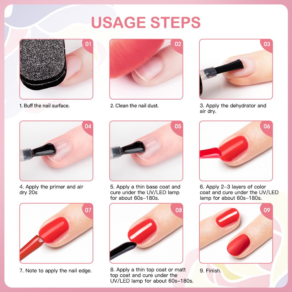Rosalind Nail Gel Polish Vernissen Semi Permanente Pure Kleur Alle Voor Manicure Soak Off Uv Nagels Art Base Top Coat uv Gel Polish
