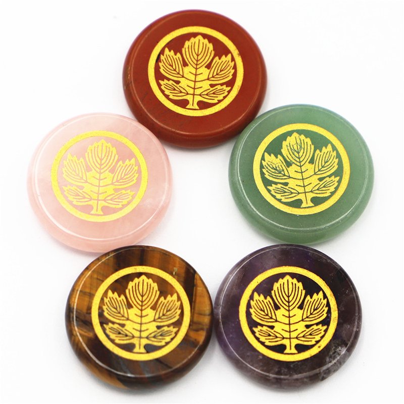 5Pcs Natuurlijke Metatron Crystal Stenen Hamsa Hand Oog Van Horus Heilige Symbool Gems Energie Amulet 7 Reiki Chakra Healing quartz Set