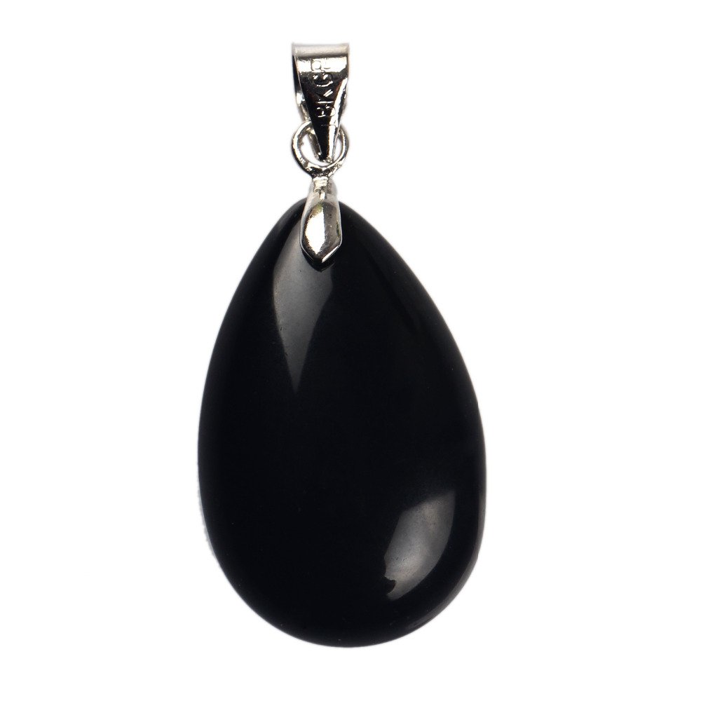 Diverse Natuursteen Water Drop Hangers Slinger Crystal Fluoriet Opalite obsidiaan Chakra Healing Reiki Kralen & Gratis verzending